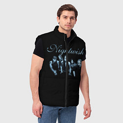 Мужской жилет Nightwish with old members, цвет: 3D-черный — фото 2