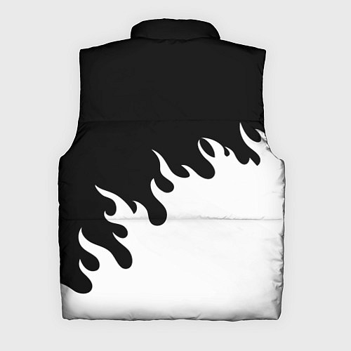 Мужской жилет BLEACH FIRE БЛИЧ ОГОНЬ / 3D-Черный – фото 2