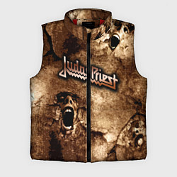 Мужской жилет JUDAS PRIEST SCREAM, цвет: 3D-красный