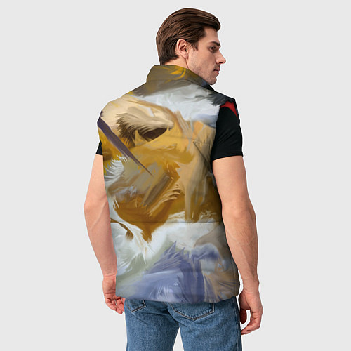 Мужской жилет FET / 3D-Красный – фото 4