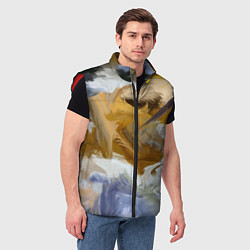 Мужской жилет FET, цвет: 3D-красный — фото 2