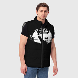 Мужской жилет Peaky BlindersОстрые Козырьки, цвет: 3D-светло-серый — фото 2