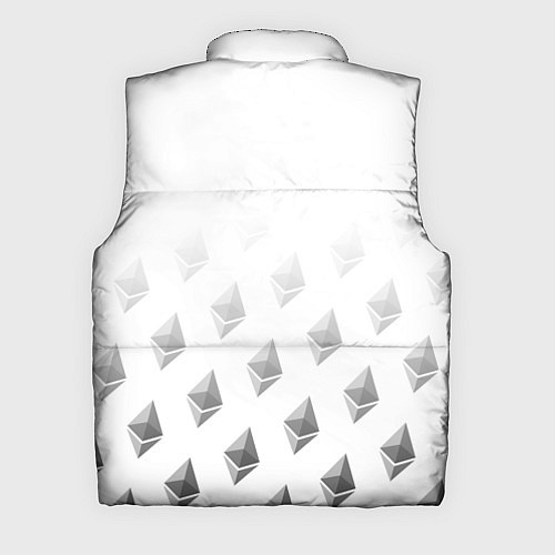 Мужской жилет ETHEREUM ЭФИРИУМ ЭФИР / 3D-Светло-серый – фото 2