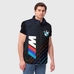 Мужской жилет BMW БМВ M COMPETITION, цвет: 3D-черный — фото 2