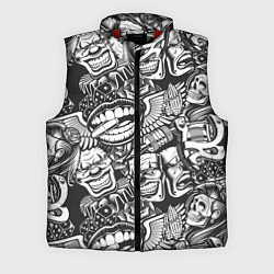 Мужской жилет Тату ретро