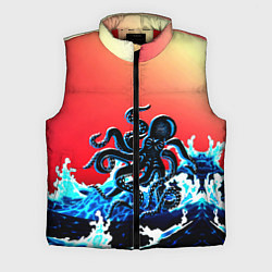 Мужской жилет Кракен в Море Градиент, цвет: 3D-красный