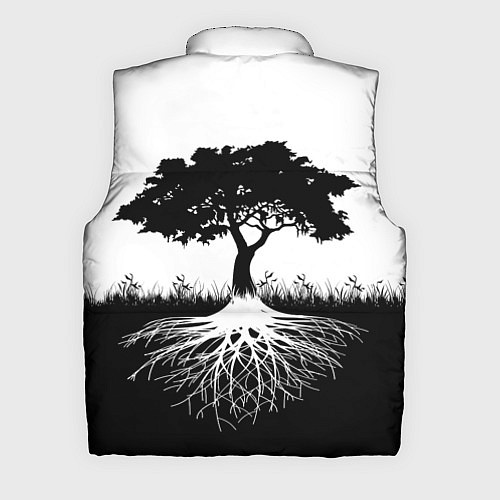 Мужской жилет ДЕРЕВО ИНЬ-ЯНЬ / 3D-Черный – фото 2