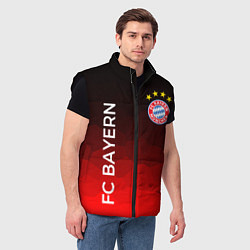 Мужской жилет ФК БАВАРИЯ BAYERN МЮНХЕН, цвет: 3D-черный — фото 2