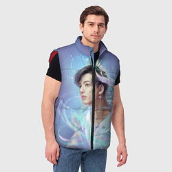 Мужской жилет Jeon BTS, цвет: 3D-красный — фото 2