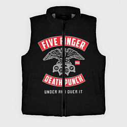 Мужской жилет Five Finger Death Punch 5FDP, цвет: 3D-светло-серый