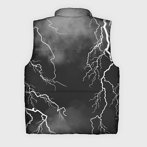 Мужской жилет METALLICA РАЗРЯД МОЛНИИ / 3D-Черный – фото 2