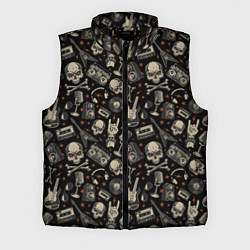 Мужской жилет Scull pattern rock