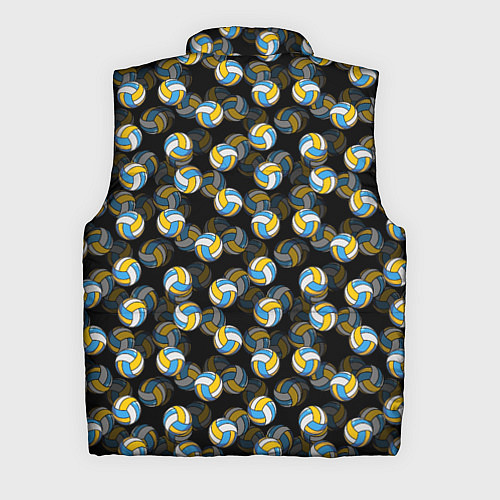 Мужской жилет Волейбол / 3D-Черный – фото 2