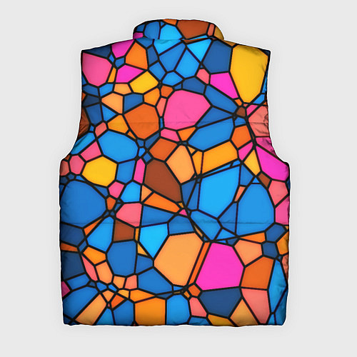 Мужской жилет Mosaic / 3D-Черный – фото 2