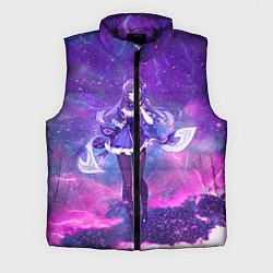 Мужской жилет Genshin Impact Кэ Цин, цвет: 3D-черный