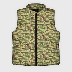 Мужской жилет Динозавры камуфляж