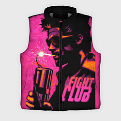 Мужской жилет Тайлер Дёрден с динамитом, цвет: 3D-светло-серый