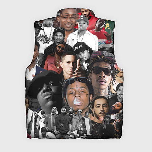 Мужской жилет Короли Рэпа KING RAP / 3D-Светло-серый – фото 2