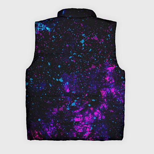 Мужской жилет GLITCH SMILE ГЛИТЧ СМАЙЛ / 3D-Красный – фото 2