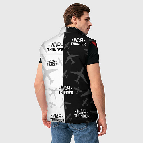 Мужской жилет WAR THUNDER ВАР ТАНДЕР / 3D-Красный – фото 4