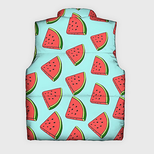 Мужской жилет Дольки арбузов / 3D-Черный – фото 2