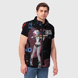 Мужской жилет Art Harley Quinn SS 2016, цвет: 3D-красный — фото 2