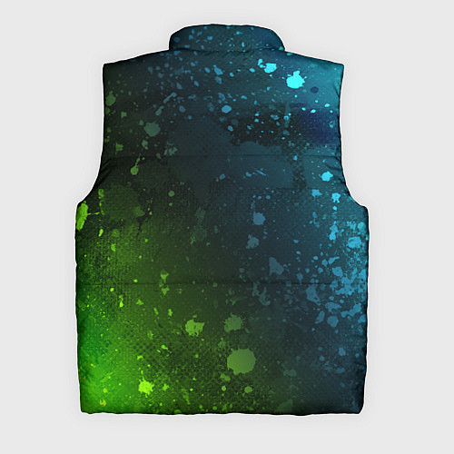 Мужской жилет ПАБГ New State - Брызги / 3D-Красный – фото 2