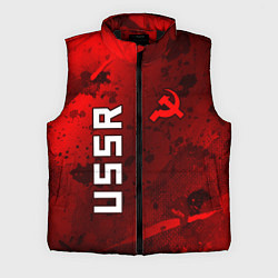 Мужской жилет USSR - Серп и Молот - Краска