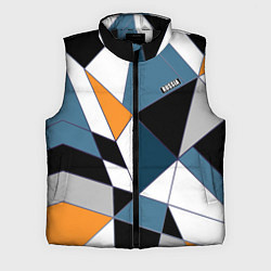Мужской жилет Геометрический узор, цвет: 3D-черный