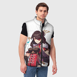 Мужской жилет Бэй Доу из Genshin Impact, цвет: 3D-черный — фото 2