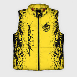 Мужской жилет CYBERPUNK 2077 КИБЕРПАНК 2077, цвет: 3D-красный