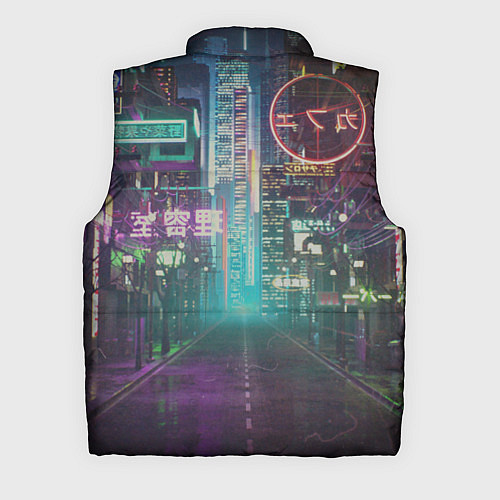 Мужской жилет Neon Tokyo / 3D-Красный – фото 2
