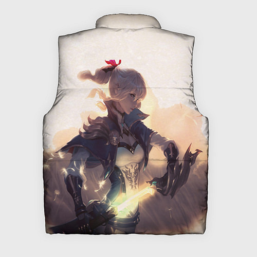 Мужской жилет GENSHIN IMPACT ДЕВУШКА / 3D-Светло-серый – фото 2