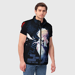Мужской жилет Юрий Плисецкий, цвет: 3D-красный — фото 2