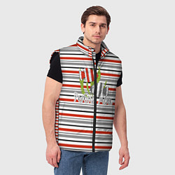 Мужской жилет Рыбка моя Рыбакам, цвет: 3D-черный — фото 2