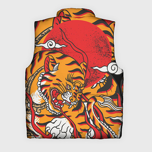 Мужской жилет Год тигра / 3D-Красный – фото 2