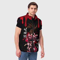 Мужской жилет Аниме Дороро Dororo, Хяккимару, цвет: 3D-черный — фото 2