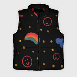 Мужской жилет Мрачное детство, цвет: 3D-красный