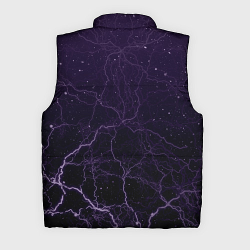 Мужской жилет Genshin Impact - Raiden Shogun / 3D-Красный – фото 2