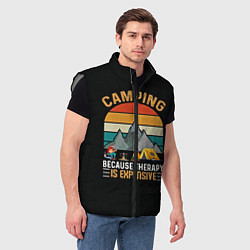 Мужской жилет Camping, цвет: 3D-светло-серый — фото 2