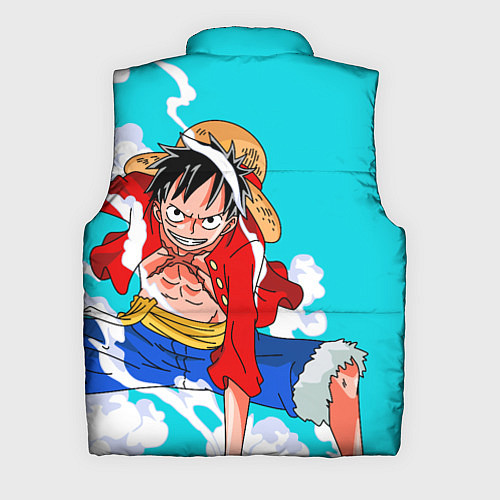 Мужской жилет Ван-Пис, Гому Гому но Ми / 3D-Черный – фото 2