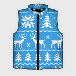 Мужской жилет Зимняя ночь