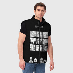 Мужской жилет Мицуя Такаши Токийские reveng, цвет: 3D-черный — фото 2