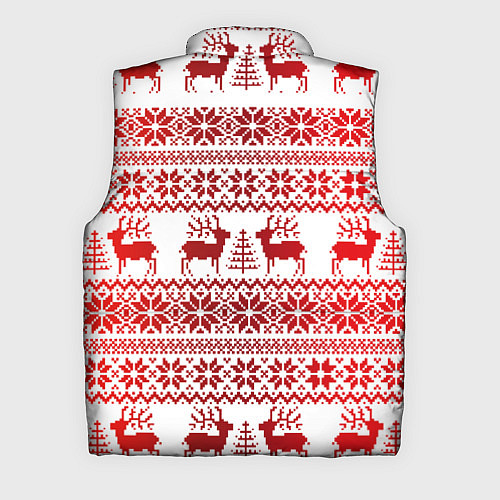 Мужской жилет Зимний лес / 3D-Черный – фото 2