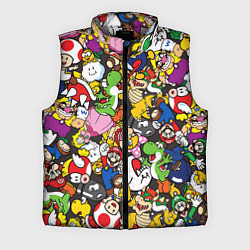 Мужской жилет Mario ALLSTARS, цвет: 3D-светло-серый