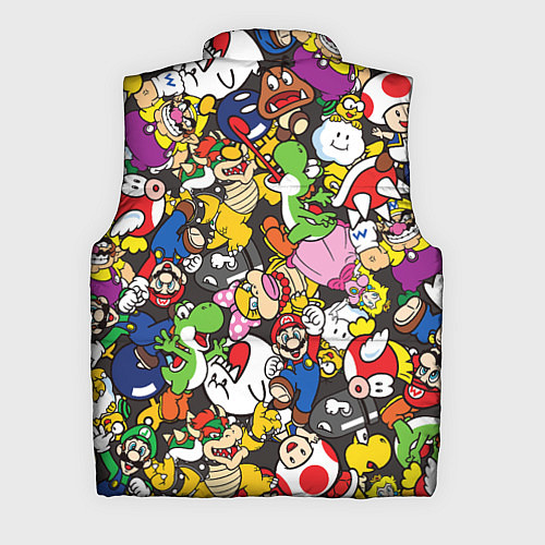 Мужской жилет Mario ALLSTARS / 3D-Красный – фото 2