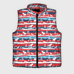 Мужской жилет Merry Christmas лесные звери