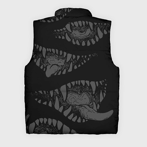 Мужской жилет Атака вампиров / 3D-Черный – фото 2