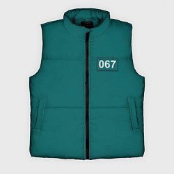Мужской жилет Персонаж 067, цвет: 3D-черный