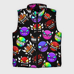 Мужской жилет Geometry Dash: Demons Squad, цвет: 3D-красный